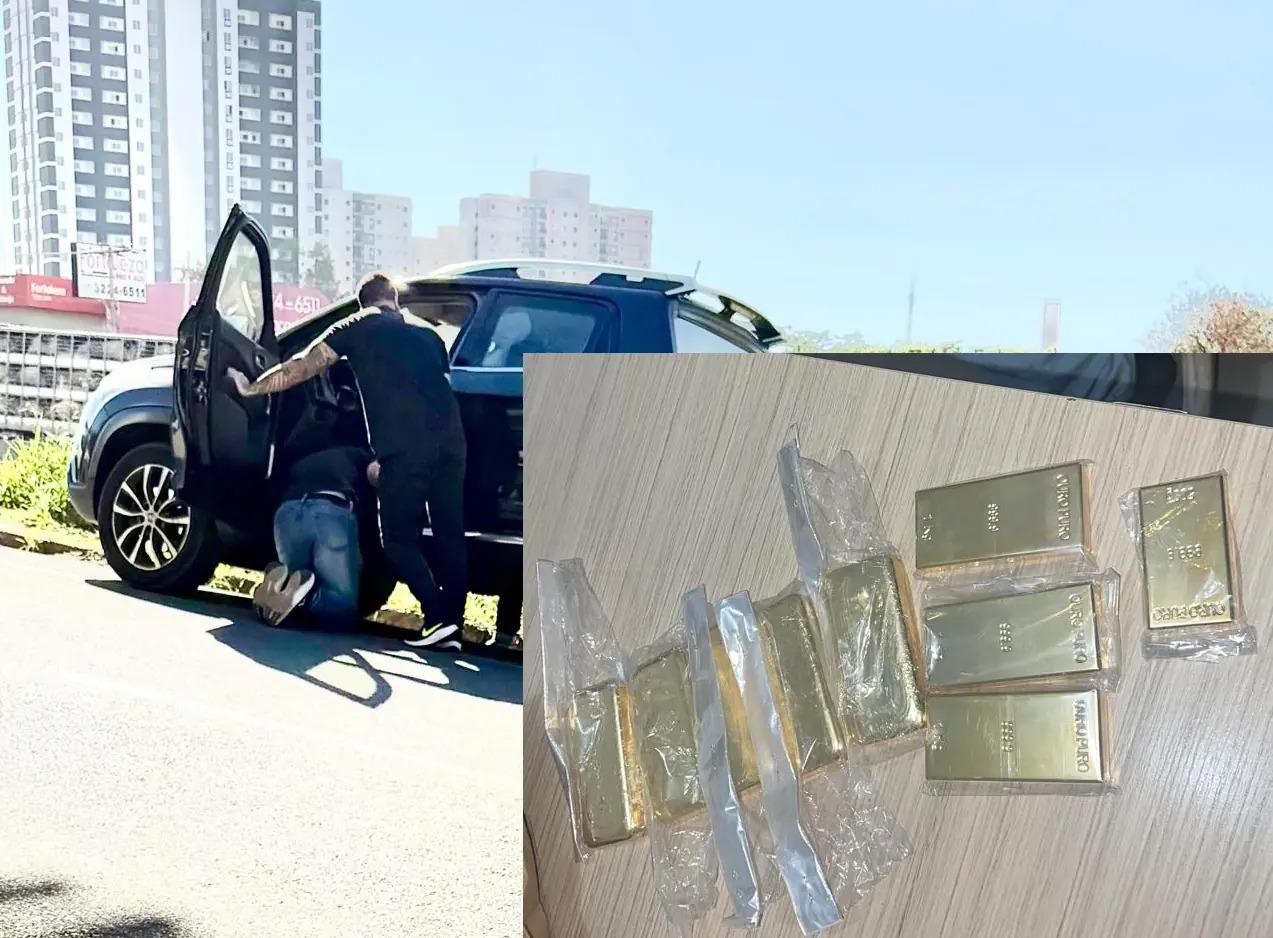 Fraude em seguro: homem vai à delegacia denunciar roubo de barras de ouro e acaba preso Fraude em seguro: homem vai à delegacia denunciar roubo de barras de ouro e acaba preso