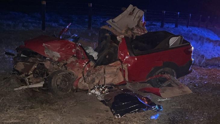 Motorista morre após choque de Strada e ‘Julieta’ na rodovia estadual 133 Motorista morre após choque de Strada e ‘Julieta’ na rodovia estadual 133